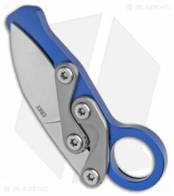 CRKT Provoke EDC Kinematic Morphing Karambit Blue Aluminum (2.56" SW) 8 CRKT Provoke EDC Kinematic Morphing Karambit Blue Aluminum (2.56" SW) -Kershaw Sales Shop CRKT Provoke EDC Kinematic Morphing Karambit Blue Aluminum SW BHQ 178651 jr side