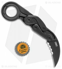 CRKT Provoke Kinematic Morphing Karambit Folding Knife (2.4" Serr) 4040V -Kershaw Sales Shop CRKT Provoke Kinematic Morphing Karambit Serr 4040V BHQ 103620 jr bottlecap