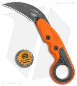 CRKT Provoke Orange Kinematic Morphing Karambit Folding Knife (2.4" Black) 4041O -Kershaw Sales Shop CRKT Provoke Orange Kinematic Morphing Karambit Folding Knife Black 4041O BHQ 119340 jr bottlecap
