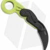 CRKT Provoke Zap Kinematic Morphing Karambit Folding Knife (2.4" Black) 4041G