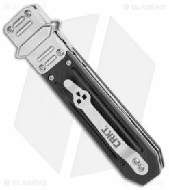 CRKT Psych Glide Lock Knife G-10/Aluminum (4" Satin) 7421 -Kershaw Sales Shop CRKT Psych Glide Lock G 10 Aluminum Satin 7421 BHQ 103945 jr side