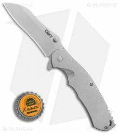 CRKT Rasp Frame Lock Flipper Knife Stainless Steel (3.67" Stonewash) 2081 -Kershaw Sales Shop CRKT Rasp Stainless steel sw BHQ 76686 er bottlecap