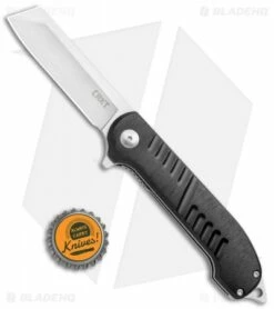 CRKT Razel GT Frame Lock Knife Black (3" Satin) 4031 -Kershaw Sales Shop CRKT Razel GT FL Black Satin 4031 BHQ 119338 jr bottlecap