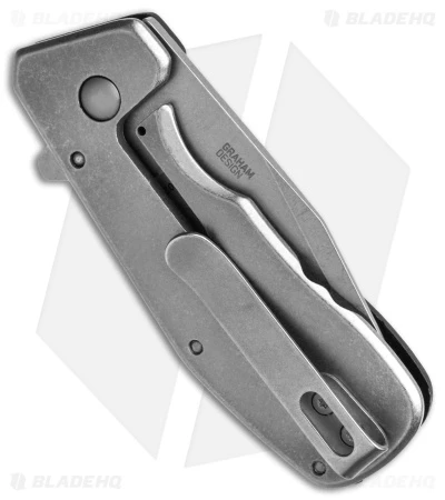 CRKT Razelcliffe Frame Lock Knife Black G-10 (2.4" Stonewash) 3 CRKT Razelcliffe Frame Lock Knife Black G-10 (2.4" Stonewash) - Image 3