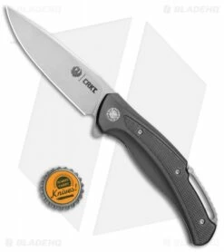 CRKT Ruger Knives Windage Liner Lock Knife Black Aluminum (3.78" SW) R2401 -Kershaw Sales Shop CRKT Ruger Windage LL Black Alum SW R2401 BHQ 76849 jr bottlecap