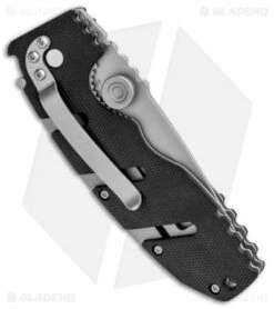CRKT Ryan Seven Liner Lock Knife (3.375" Bead Blast Serr) 6813 -Kershaw Sales Shop CRKT Ryan Seven LL BB Serr 6813 BHQ 87018 jr side