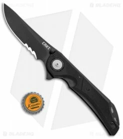 CRKT Seismic Deadbolt Lock Knife Black G-10 (4" Black Serr) 5401K 8 CRKT Seismic Deadbolt Lock Knife Black G-10 (4" Black Serr) 5401K -Kershaw Sales Shop CRKT Seismic Deadbolt Lock Black G 10 Black Serr 5401K BHQ 92336 jr bottlecap