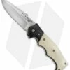 CRKT The Natural 2 Spring Assisted Knife White Bone & G-10 (3.25" Plain) 7080