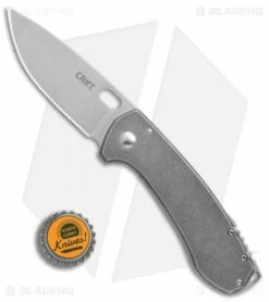 CRKT Vox Amicus Frame Lock Knife SS (3.375" Stonewash) 5445X *Factory Second -Kershaw Sales Shop CRKT Vox Amicus SS sw factory second BHQ 74567 er bottlecap