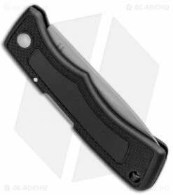 CRKT Wrangler Lockback Knife Black Zytel (2.6" Bead Blast) 6401 -Kershaw Sales Shop CRKT Wrangler LB Black Zytel BB 6401 BHQ 87728 jr side