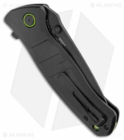 CRKT Schwarz Dextro Liner Lock Knife Black G10 (3.18" Black) -Kershaw Sales Shop CRKt Schwarz Dextro LL Black Black BHQ 178674 jr side