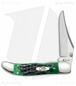 Case Kickstart Mid-Folding Hunter Assisted Knife Bermuda Jig Bone (61265AC SS)