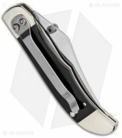 Case Kickstart Mid-Folding Hunter Assisted Knife Black Canvas (101265AC SS) -Kershaw Sales Shop Case Kickstart Mid Folding Hunter Assisted Black Canvas SS 23138 BHQ 87495 jr side