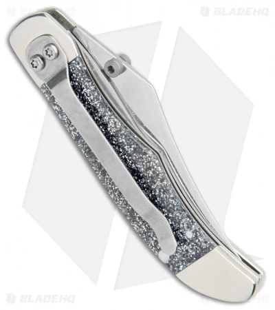 Case Kickstart SparXX Silver Stardust Kirinite Smooth Mid Folding Hunter A/O 3 Case Kickstart SparXX Silver Stardust Kirinite Smooth Mid Folding Hunter A/O - Image 3