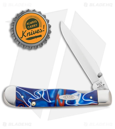 Case Kickstart TrapperLock Assisted Knife 4.1" Patriotic Kirinite (10154AC SS) 4 Case Kickstart TrapperLock Assisted Knife 4.1" Patriotic Kirinite (10154AC SS) - Image 4