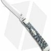 Case Kickstart TrapperLock Assisted Knife Black/White Carbon Fiber (6154AC SS)