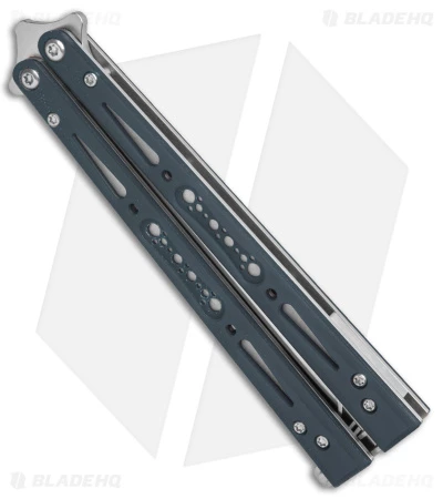 EPS Knives Wraith Butterfly Knife Ghost Black G-10 (4.6" Satin) 2 EPS Knives Wraith Butterfly Knife Ghost Black G-10 (4.6" Satin) - Image 2