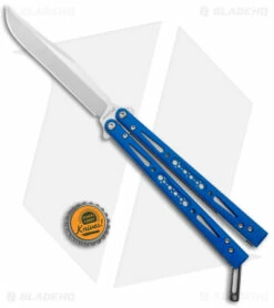 EPS Knives Wraith Butterfly Knife Ghost Blue G-10 (4.6" Satin) 7 EPS Knives Wraith Butterfly Knife Ghost Blue G-10 (4.6" Satin) -Kershaw Sales Shop EPS Knives Butterfly Wraith Ghost Blue G 10 Satin BHQ 134710 jr bottlecap