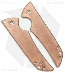 Flytanium Custom Copper Scales For Kershaw Skyline Folding Knife