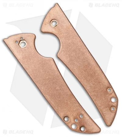 Flytanium Custom Copper Scales For Kershaw Skyline Folding Knife 1 Flytanium Custom Copper Scales For Kershaw Skyline Folding Knife
