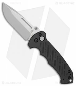 Gerber 06 Combat Folding Knife Black Aluminum (3.625" Bead Blast) 30-000462
