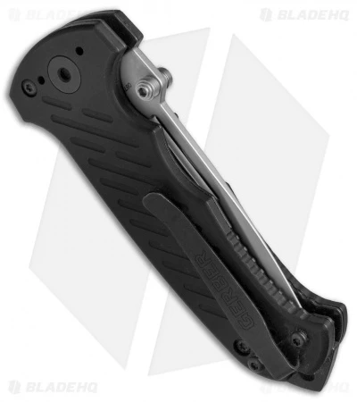 Gerber 06 Combat Liner Lock Knife Black (3.7" Bead Blast) 30-000308 3 Gerber 06 Combat Liner Lock Knife Black (3.7" Bead Blast) 30-000308 - Image 3