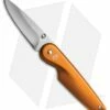 Gerber Airfoil Liner Lock Knife Orange Aluminum (2.7" Gray) 31-003048