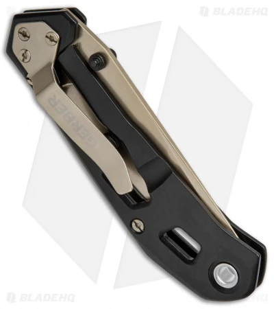 Gerber Airlift Frame Lock Knife Black (2.8" Champagne) 30-001347 3 Gerber Airlift Frame Lock Knife Black (2.8" Champagne) 30-001347 - Image 3
