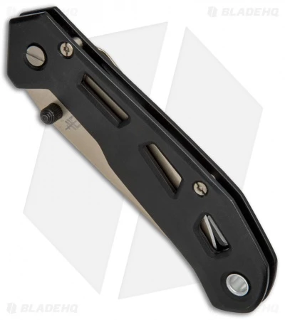 Gerber Airlift Frame Lock Knife Black (2.8" Champagne) 30-001347 2 Gerber Airlift Frame Lock Knife Black (2.8" Champagne) 30-001347 - Image 2
