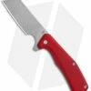 Gerber Asada Flipper Knife Red Aluminum (3" Stonewash) 30-001805