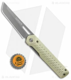 Gerber Ayako Frame Lock Knife Green Aluminum (3.5" Gray) 30-001690 -Kershaw Sales Shop Gerber Ayako FL Green Aluminum Gray 30 001690 BHQ 105513 jr bottlecap