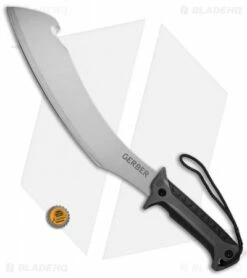 Gerber Broadcut Machete Fixed Blade (13.1" Bead Blast) 31-003152 -Kershaw Sales Shop Gerber Broadcut Machete BB 31 003152 BHQ 53939 jr bottlecap