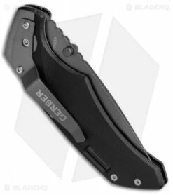 Gerber Contrast AO Spring Assisted Opening Knife (2.88" Gray Serr) -Kershaw Sales Shop Gerber Contrast AO Gray Serr 30 000784 BHQ 15556 jr side