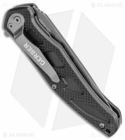 Gerber Counterpart Liner Lock Knife (3" Gray) -Kershaw Sales Shop Gerber Counterpart Black Gray BHQ 146344 jr side