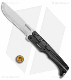 Gerber Doubledown QuadLock Knife Black (6.8" Stonewash) 30-001536N -Kershaw Sales Shop Gerber Doubledown QuadLock Black SW 30 001536N BHQ 105510 jr bottlecap