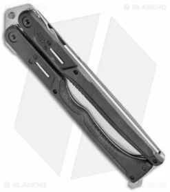 Gerber Doubledown QuadLock Knife Black (6.8" Stonewash) 30-001536N -Kershaw Sales Shop Gerber Doubledown QuadLock Black SW 30 001536N BHQ 105510 jr side