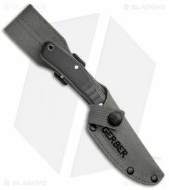 Gerber Downwind Caper Fixed Blade Knife Black (3.5" Satin) 6 Gerber Downwind Caper Fixed Blade Knife Black (3.5" Satin) -Kershaw Sales Shop Gerber Downwind Caper Black Satin BHQ 120845 jr sheath