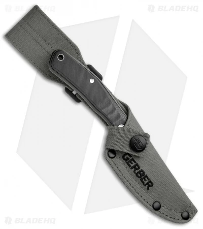Gerber Downwind Caper Fixed Blade Knife Black (3.5" Satin) 3 Gerber Downwind Caper Fixed Blade Knife Black (3.5" Satin) - Image 3