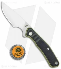 Gerber Downwind Caper Fixed Blade Knife Flat Sage Green (3.5" Satin) 30-001821 -Kershaw Sales Shop Gerber Downwind Caper Flat Sage Green Satin BHQ 120847 jr bottlecap