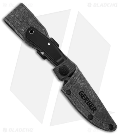 Gerber Downwind Caper Fixed Blade Knife Black (3.25" Satin) 3 Gerber Downwind Caper Fixed Blade Knife Black (3.25" Satin) - Image 3