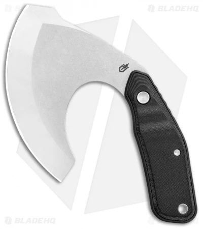 Gerber Downwind Ulu Fixed Blade Black G-10 (3.5" Satin) 30-001822 1 Gerber Downwind Ulu Fixed Blade Black G-10 (3.5" Satin) 30-001822