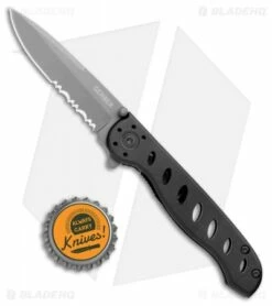 Gerber EVO Liner Lock Knife Black Aluminum (2.75" Gray Serr) 7 Gerber EVO Liner Lock Knife Black Aluminum (2.75" Gray Serr) -Kershaw Sales Shop Gerber EVO Jr. LL Gray Serr BHQ 109519 jr bottlecap