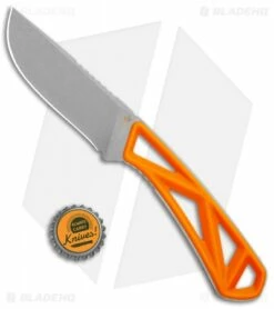 Gerber EXO-MOD Drop Point Fixed Blade Knife Orange (Stonewash) 30-001796 -Kershaw Sales Shop Gerber EXO MOD DP Orange SW 30 001796 BHQ 105520 jr bottlecap