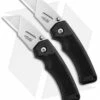 Gerber Edge TacHide 2-Pack Liner Lock Utility Razor Black (2.38" Satin)