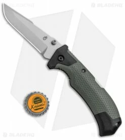 Gerber Edict Lockback Knife Green GFN (3.75" Bead Blast) 30-001300 -Kershaw Sales Shop Gerber Edict LB Grn GFN BB 30 001300 BHQ 67396 jr bottlecap 2