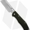 Gerber FlatIron Cleaver Frame Lock Knife Dark Gray Aluminum (3.5" Stonewash)