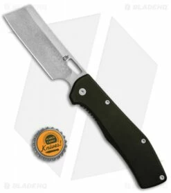Gerber FlatIron Cleaver Frame Lock Knife Dark Gray Aluminum (3.5" Stonewash) 7 Gerber FlatIron Cleaver Frame Lock Knife Dark Gray Aluminum (3.5" Stonewash) -Kershaw Sales Shop Gerber FlatIron Cleaver FL Black Aluminum SW 30 001494 BHQ 81134 jr bottlecap