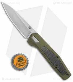 Gerber Fuse Liner Lock Knife Flat Sage Green GFN (3.4" SW) 30-001875 -Kershaw Sales Shop Gerber Fuse LL Flat Sage Green GFN SW BHQ 120834 jr bottlecap