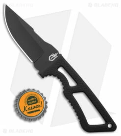 Gerber Ghostrike Fixed Blade Knife Black (3.25" Black) 30-001005 7 Gerber Ghostrike Fixed Blade Knife Black (3.25" Black) 30-001005 -Kershaw Sales Shop Gerber Ghostrike Fixed Blade Black Black BHQ 23922 jr bottlecap