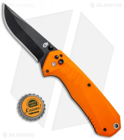 Gerber Haul A/O Spring Assisted Knife Orange GFN (3.1" Black) 30-001398 4 Gerber Haul A/O Spring Assisted Knife Orange GFN (3.1" Black) 30-001398 - Image 4